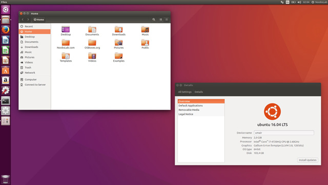 Ubuntu 16.04 with Unity