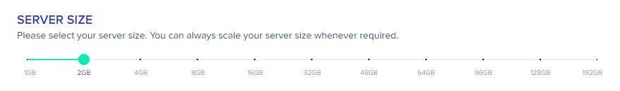 server size