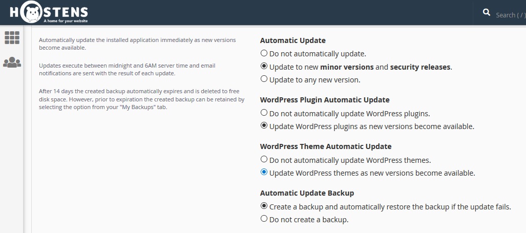 wordpress automatic updates