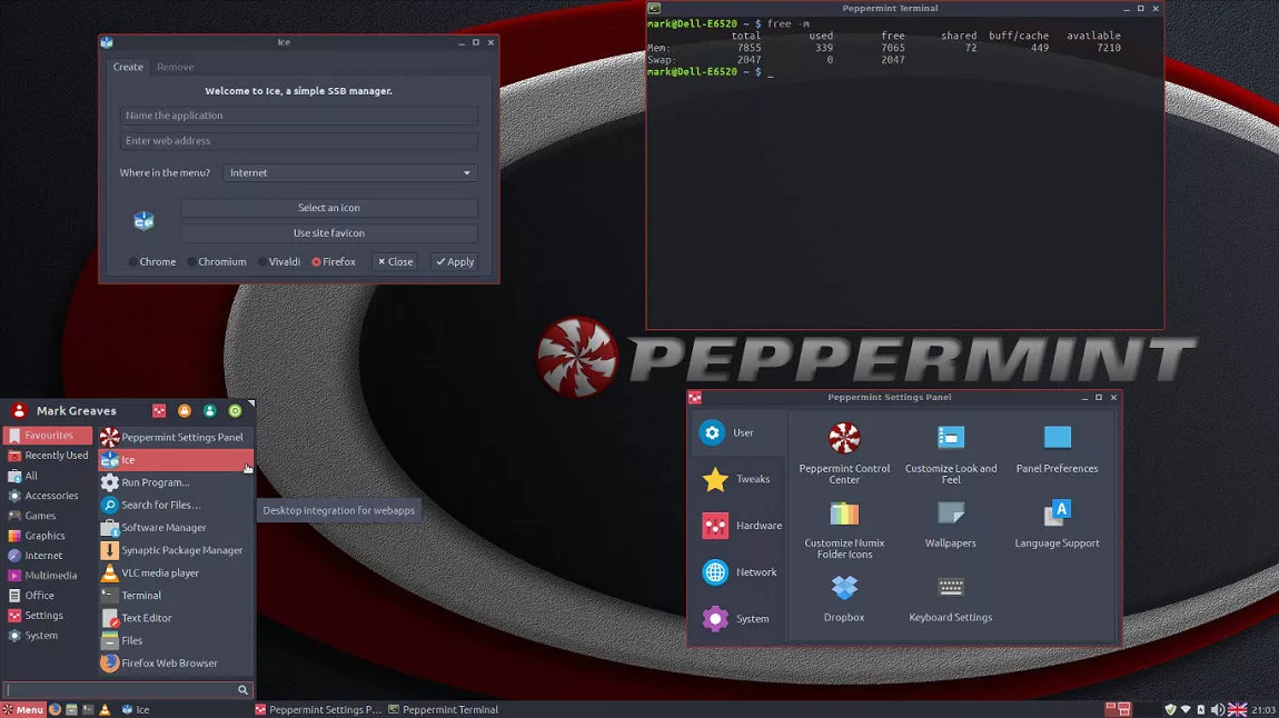 peppermint OS