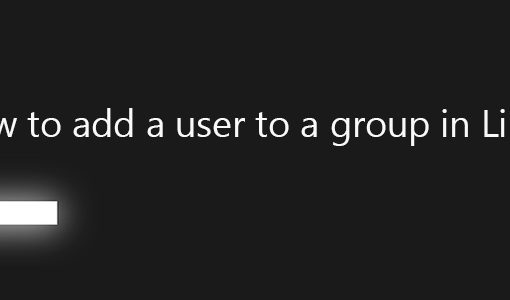 add user to group in linux