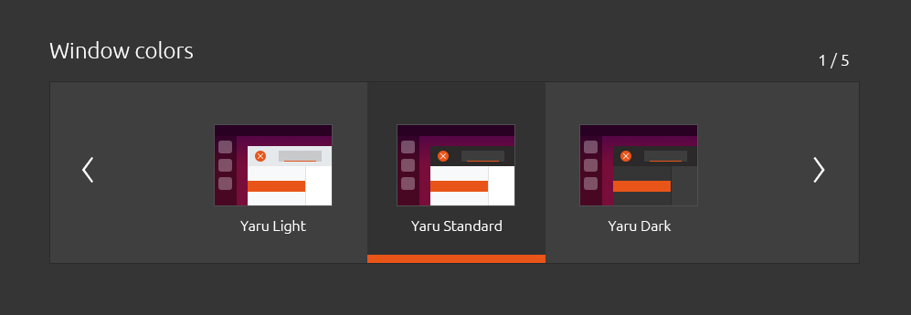 Ubuntu 20.04 Yaru Theme