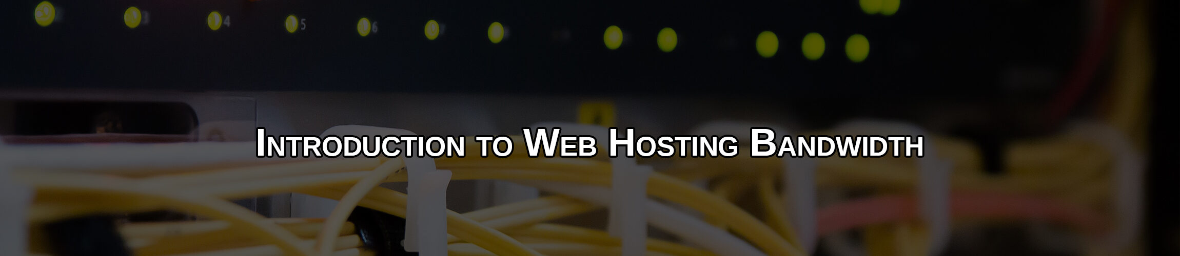 Introduction to Web Hosting Bandwidth